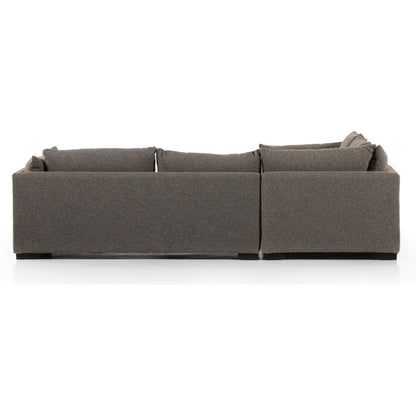 Westwood 3-PC Sectional by Four Hands. Made from 100% polyester, solid banak, solid pine in a modern style.