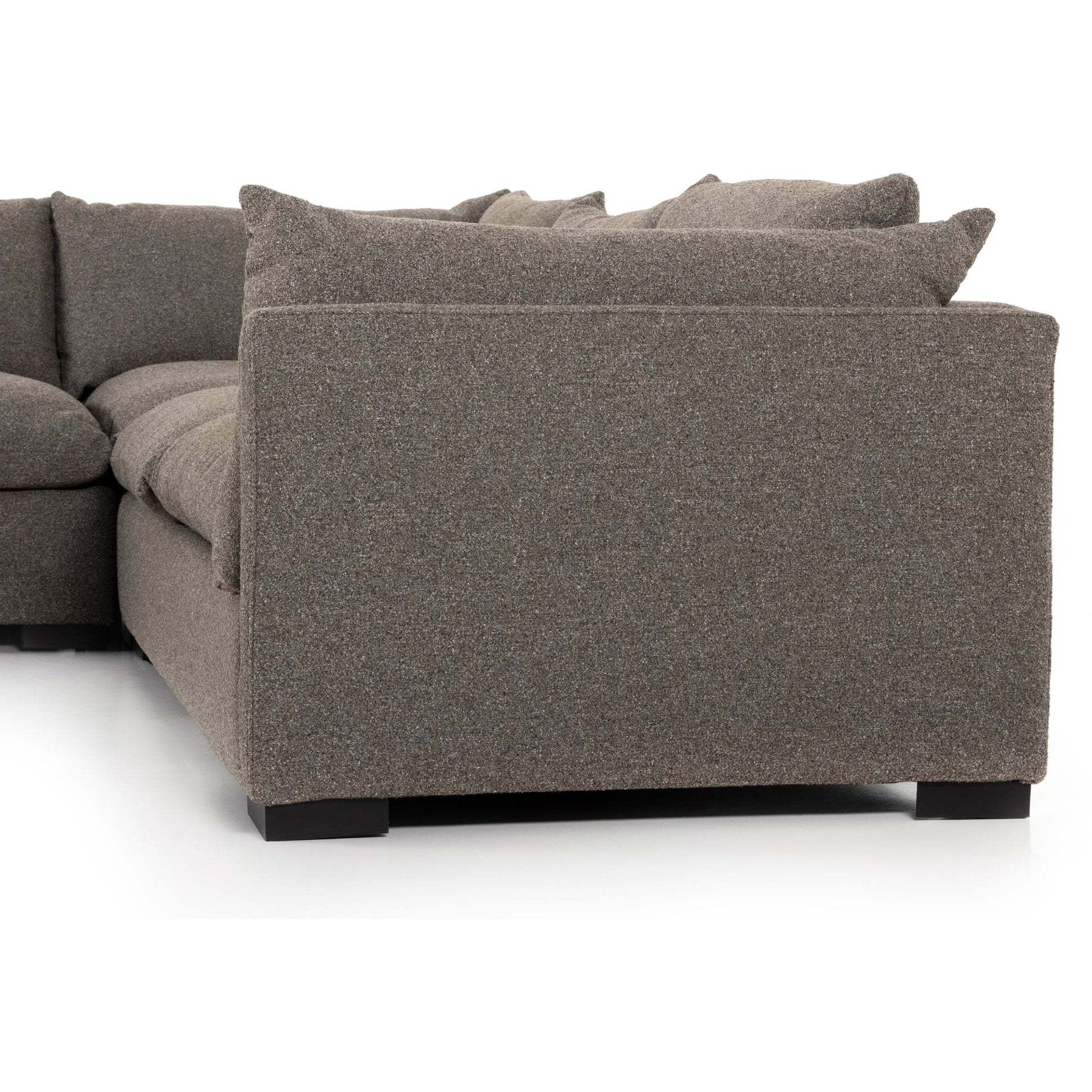 Westwood 3-PC Sectional by Four Hands. Made from 100% polyester, solid banak, solid pine in a modern style.