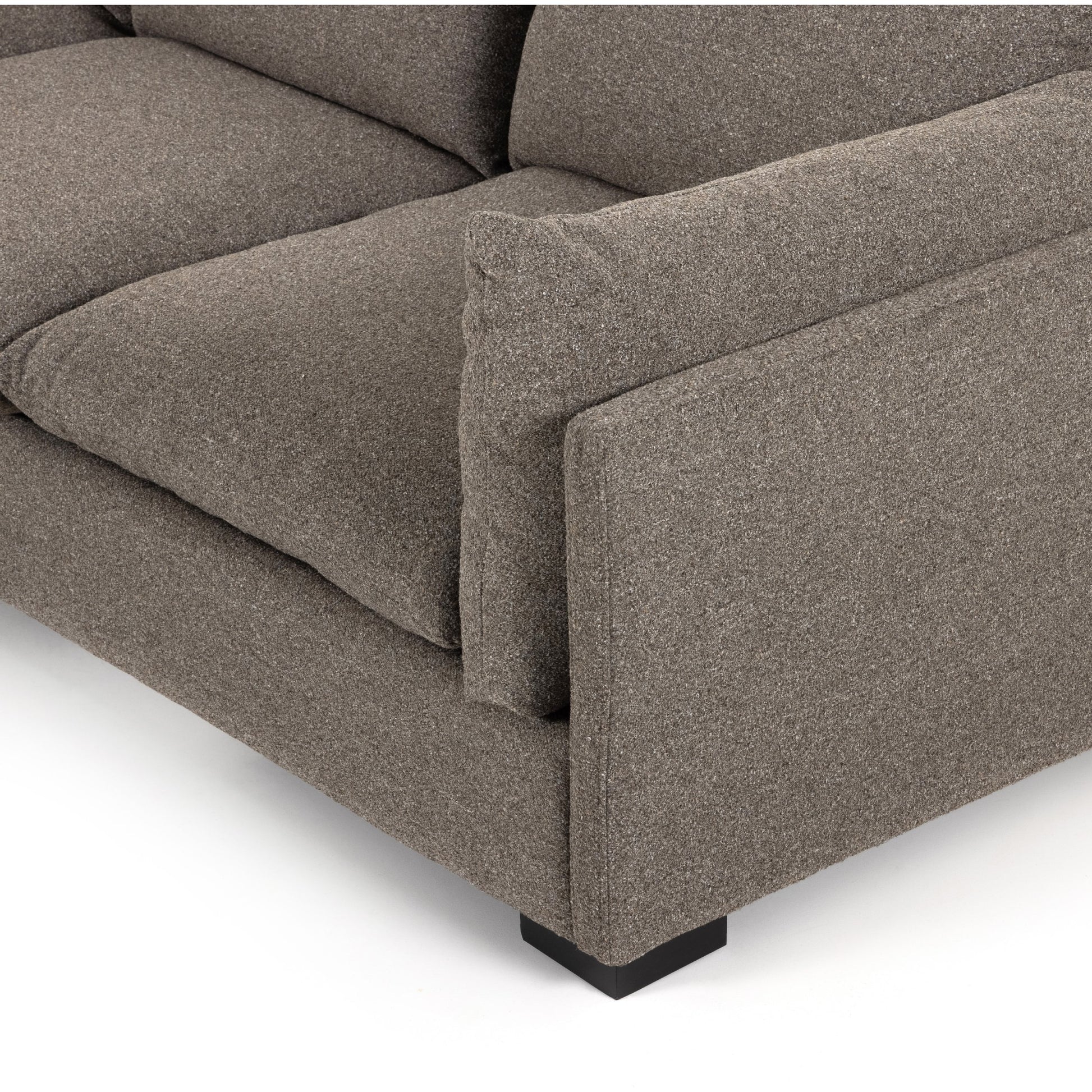 Westwood 3-PC Sectional by Four Hands. Made from 100% polyester, solid banak, solid pine in a modern style.