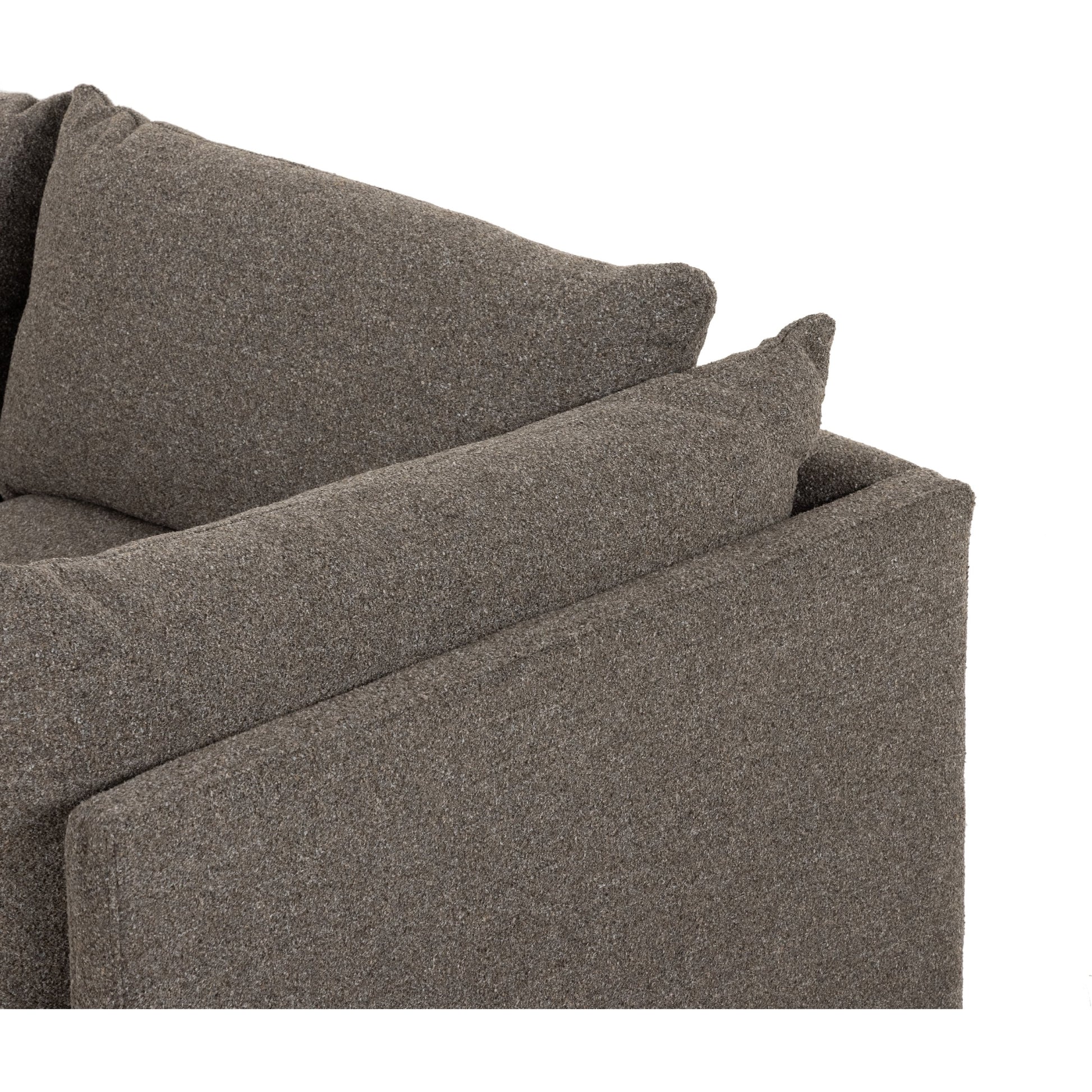 Westwood 3-PC Sectional by Four Hands. Made from 100% polyester, solid banak, solid pine in a modern style.