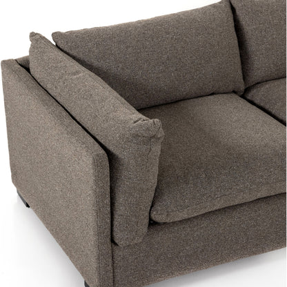 Westwood 3-PC Sectional by Four Hands. Made from 100% polyester, solid banak, solid pine in a modern style.