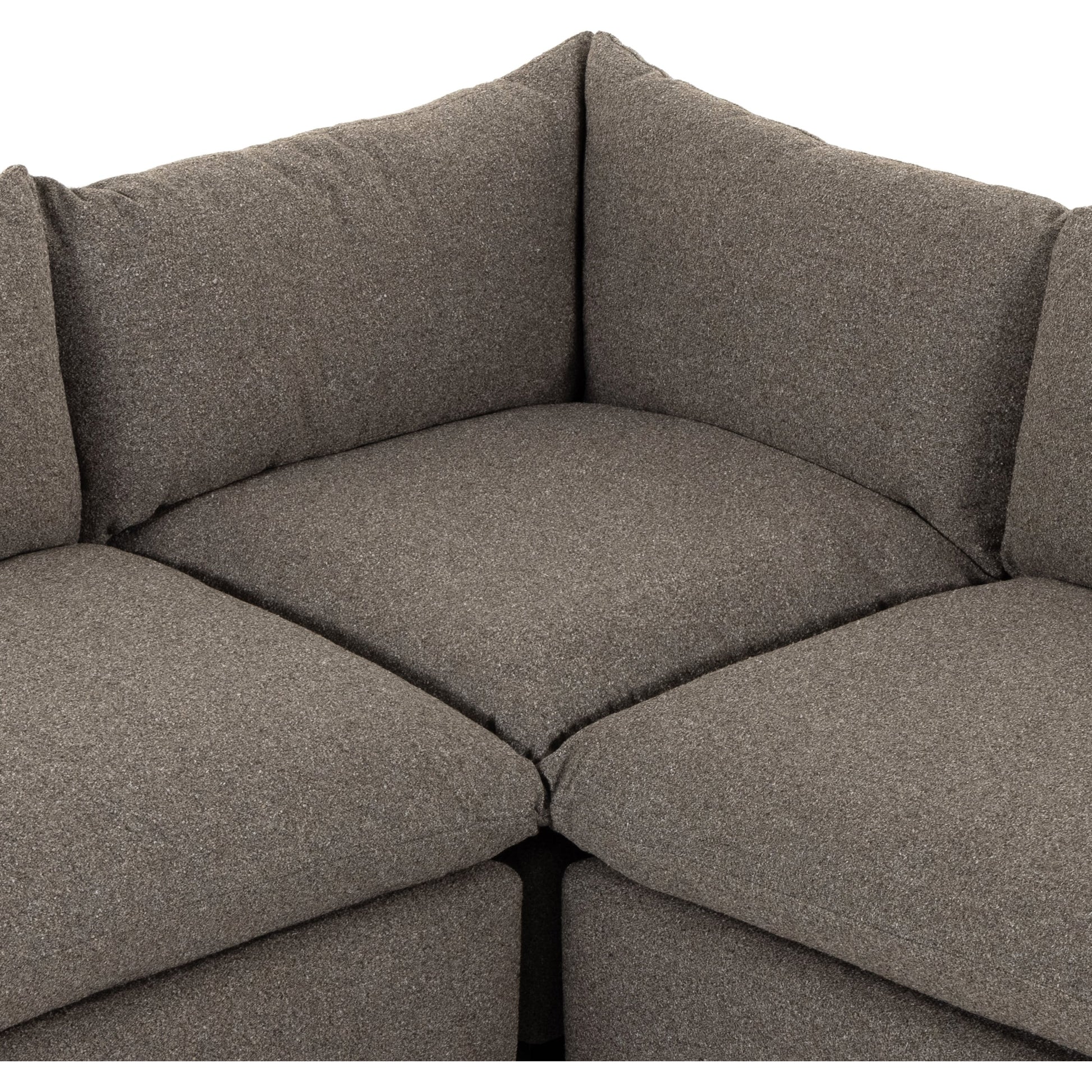 Westwood 3-PC Sectional by Four Hands. Made from 100% polyester, solid banak, solid pine in a modern style.