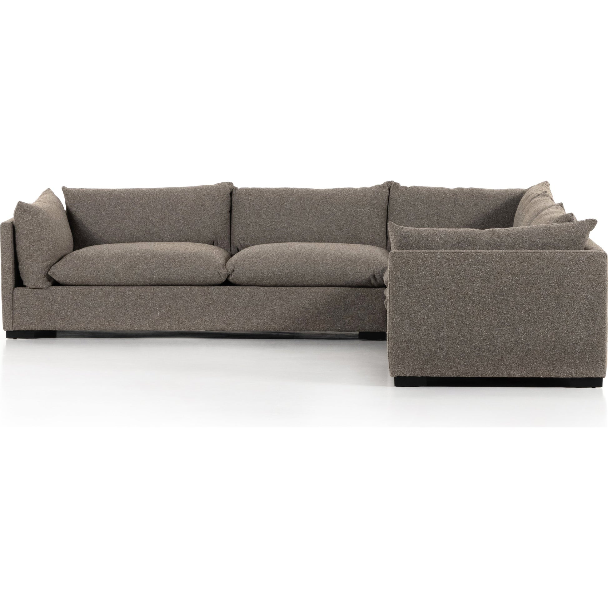 Westwood 3-PC Sectional by Four Hands. Made from 100% polyester, solid banak, solid pine in a modern style.