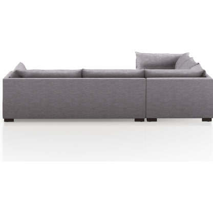 Westwood 3-PC Sectional by Four Hands. Made from 100% polyester, solid banak, solid pine in a modern style.