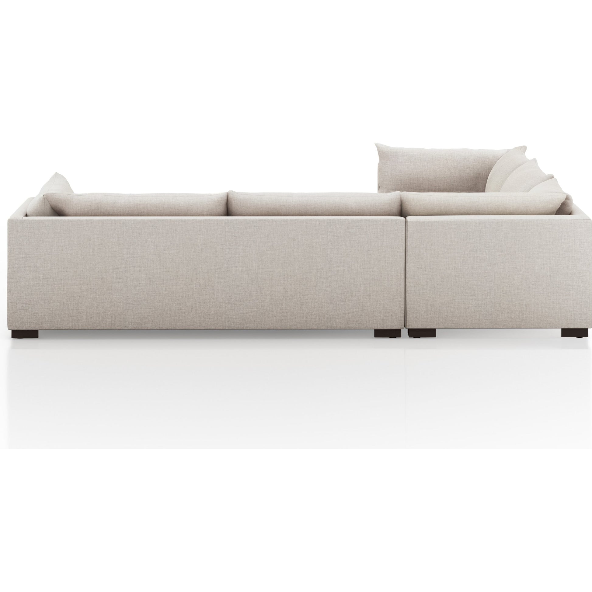 Westwood 3-PC Sectional by Four Hands. Made from 100% polyester, solid banak, solid pine in a modern style.