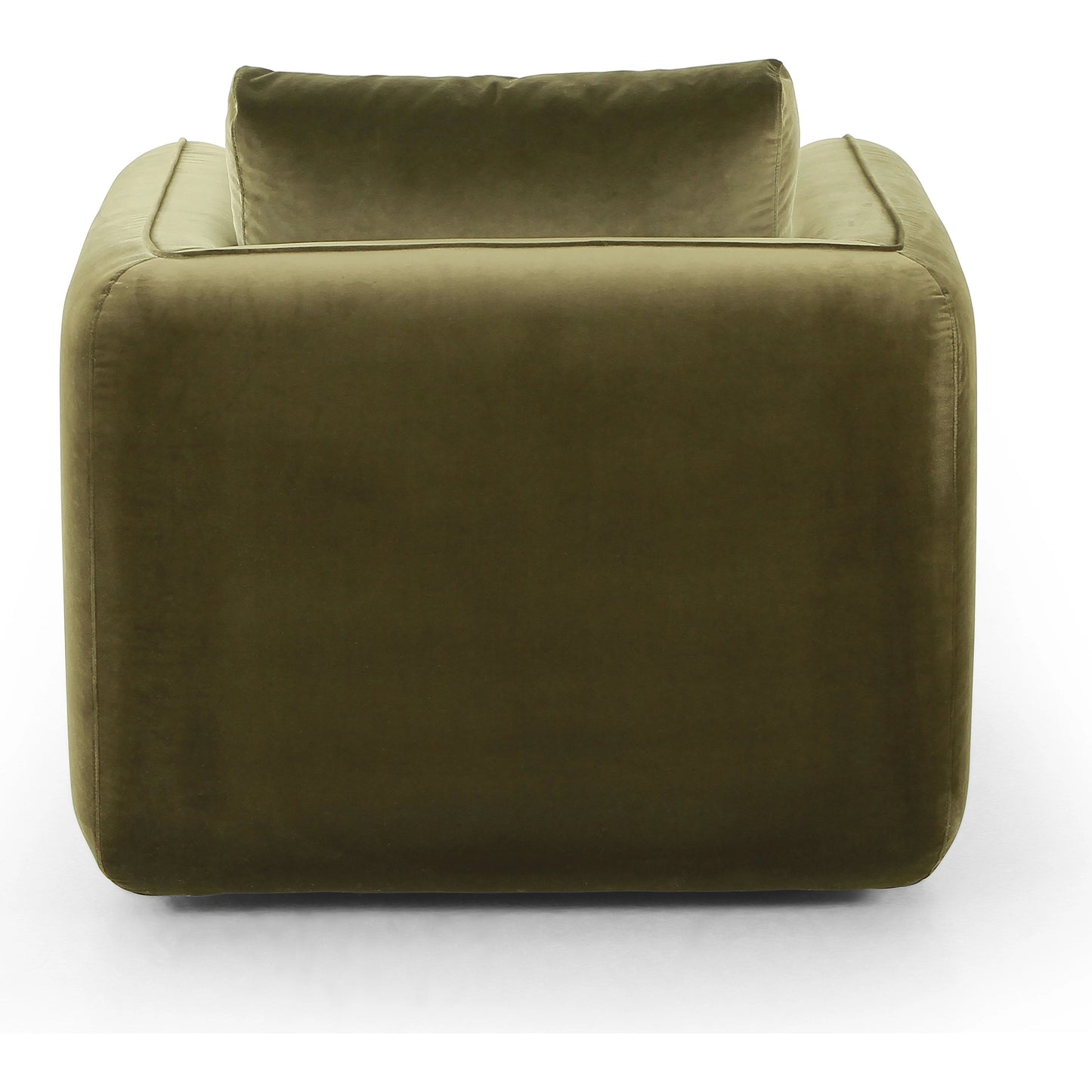 015 SI-2001600 | Additional Silo | Malakai Swivel Chair by Four Hands in surrey olive. Made from 76.8% cotton, 23.2% polyester, poplar plywood, 100% polyester in a modern style.
