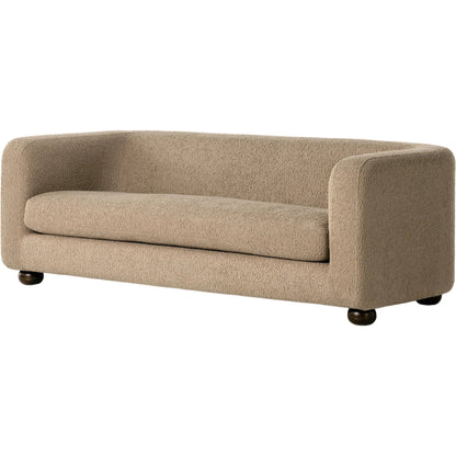Gidget Sofa by Four Hands in almond. Made from unique in a transitional style.