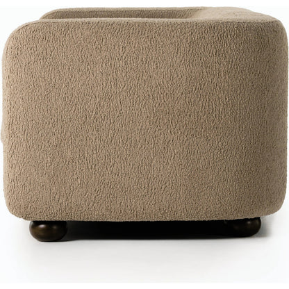 Gidget Sofa by Four Hands in almond. Made from unique in a transitional style.