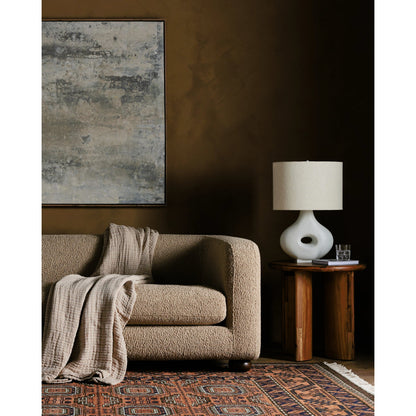 Gidget Sofa by Four Hands in almond. Made from unique in a transitional style.