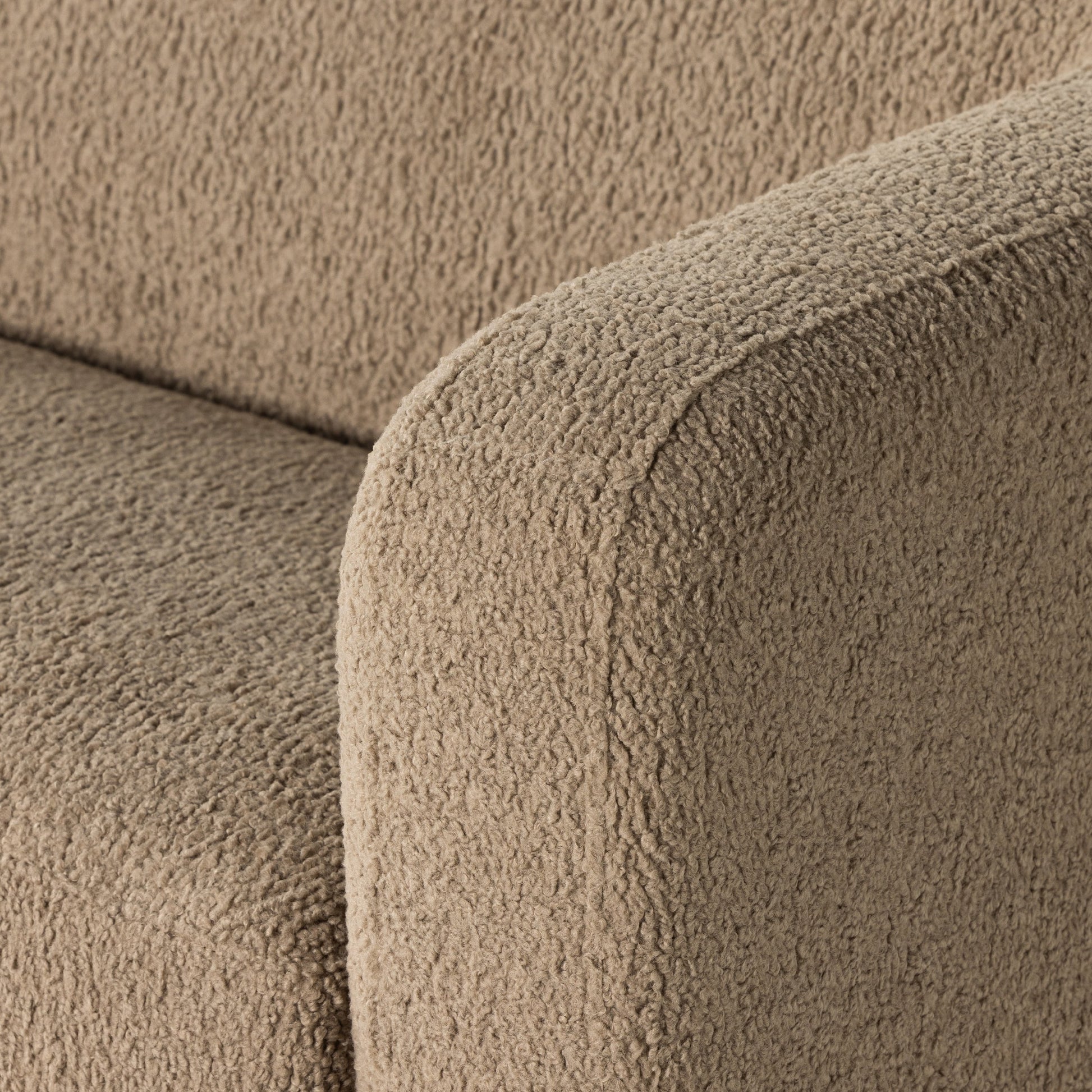 Gidget Sofa by Four Hands in almond. Made from unique in a transitional style.
