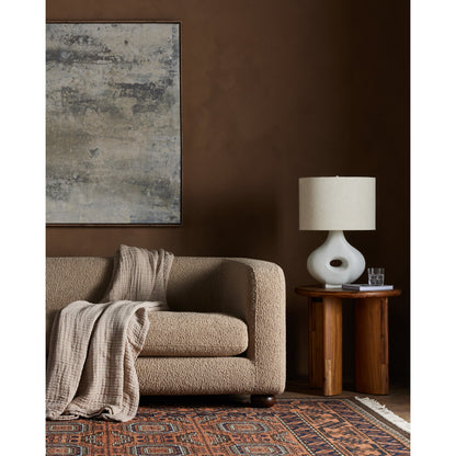 Gidget Sofa by Four Hands in almond. Made from unique in a transitional style.