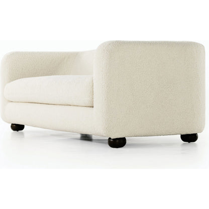 Gidget Sofa by Four Hands in almond. Made from unique in a transitional style.