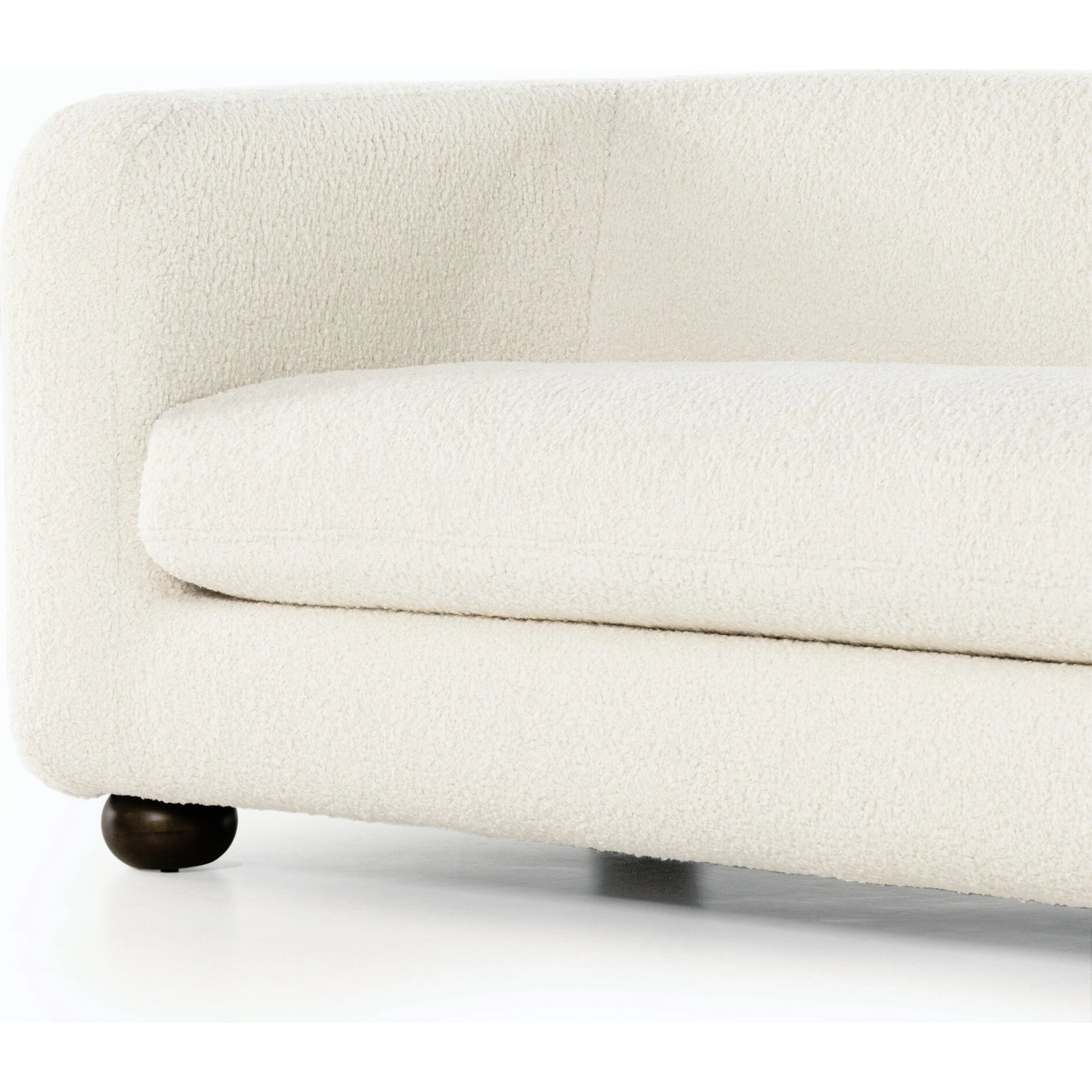Gidget Sofa by Four Hands in almond. Made from unique in a transitional style.