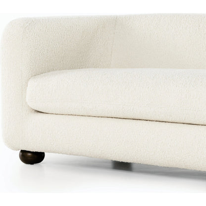 Gidget Sofa by Four Hands in almond. Made from unique in a transitional style.