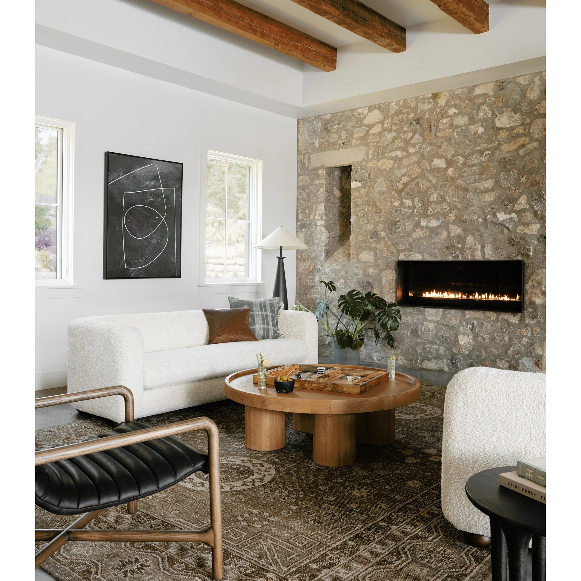 Gidget Sofa by Four Hands in almond. Made from unique in a transitional style.