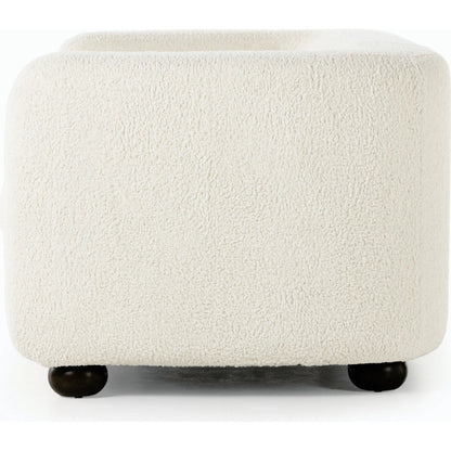 Gidget Sofa by Four Hands in almond. Made from unique in a transitional style.