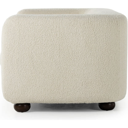 Gidget Sofa by Four Hands in almond. Made from unique in a transitional style.