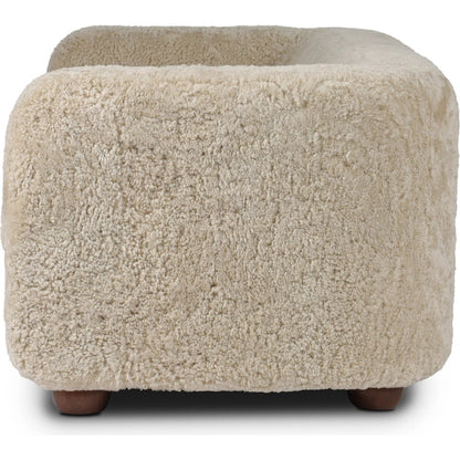 Gidget Sofa by Four Hands in almond. Made from unique in a transitional style.
