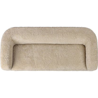 Gidget Sofa by Four Hands in almond. Made from unique in a transitional style.