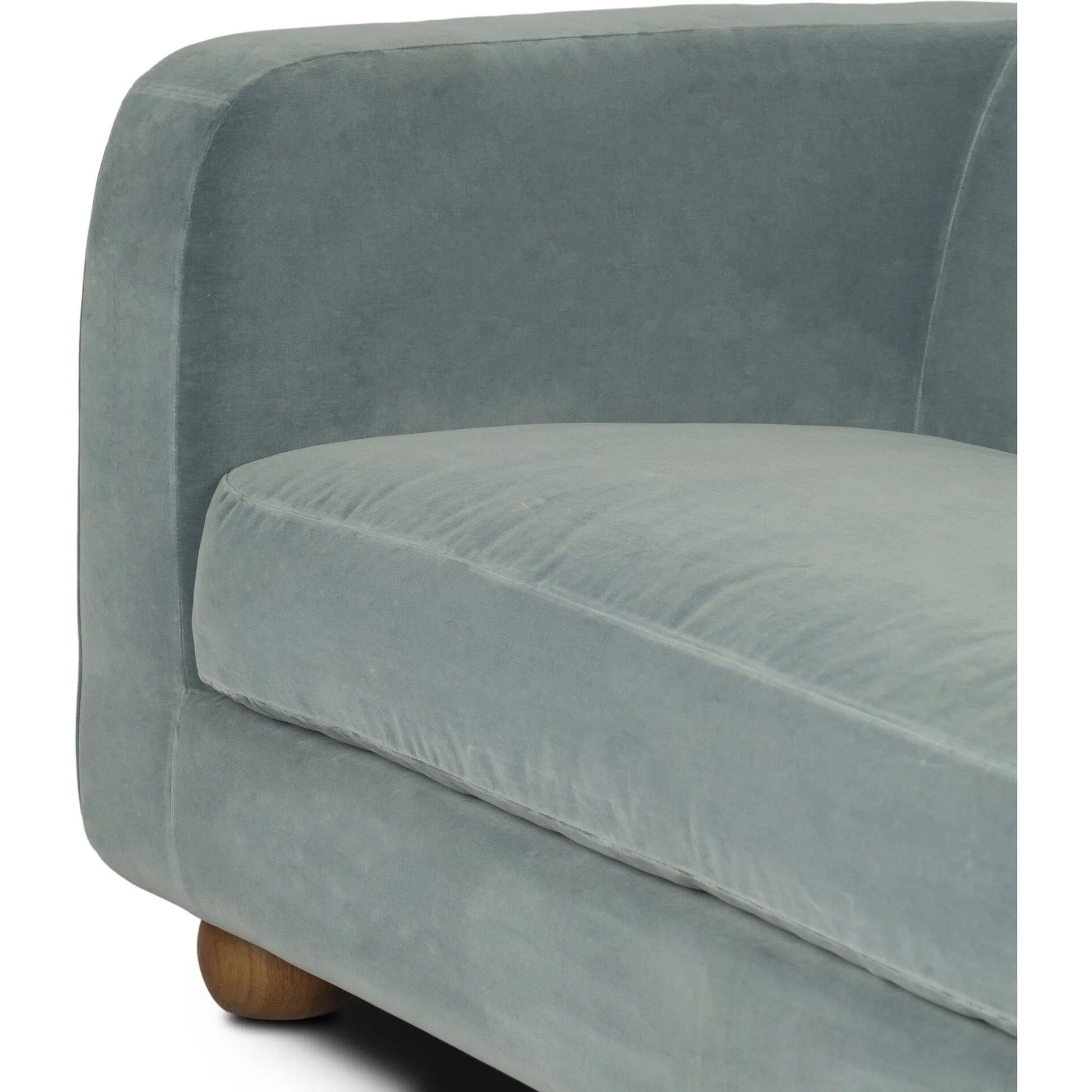 Gidget Sofa by Four Hands in almond. Made from unique in a transitional style.