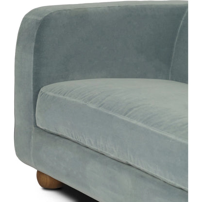 Gidget Sofa by Four Hands in almond. Made from unique in a transitional style.