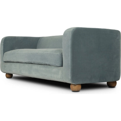 Gidget Sofa by Four Hands in almond. Made from unique in a transitional style.