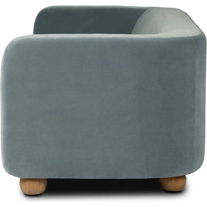 Gidget Sofa by Four Hands in almond. Made from unique in a transitional style.