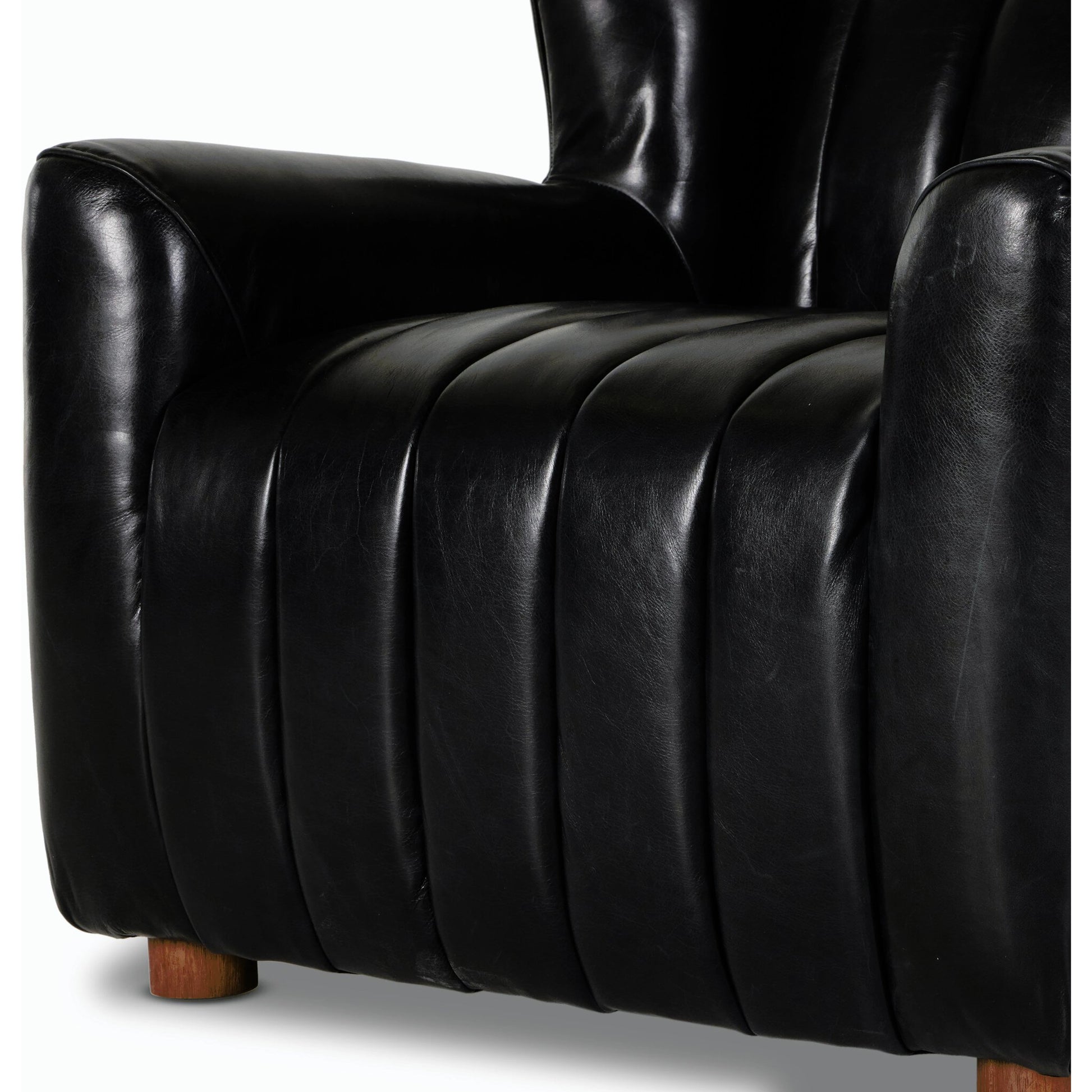 Elora Chair by Four Hands in sheepskin camel. Made from 100% polyester, solid parawood, 100% polypropylene in a transitional style.