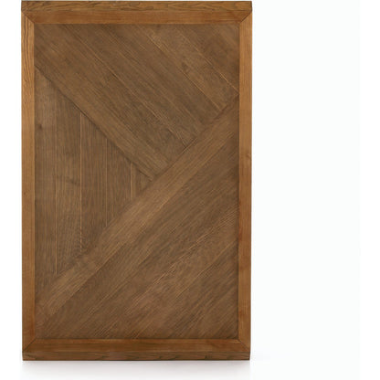 Caspian Coffee Table by Four Hands. Made from resawn, ash veneer in a transitional style.