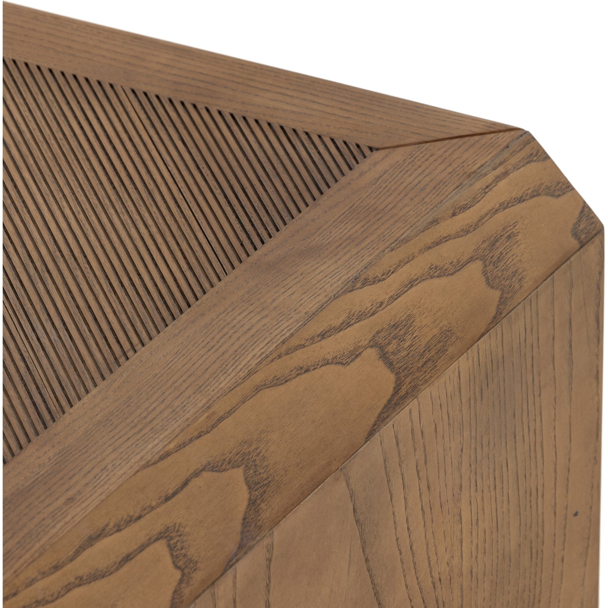 Caspian Coffee Table by Four Hands. Made from resawn, ash veneer in a transitional style.