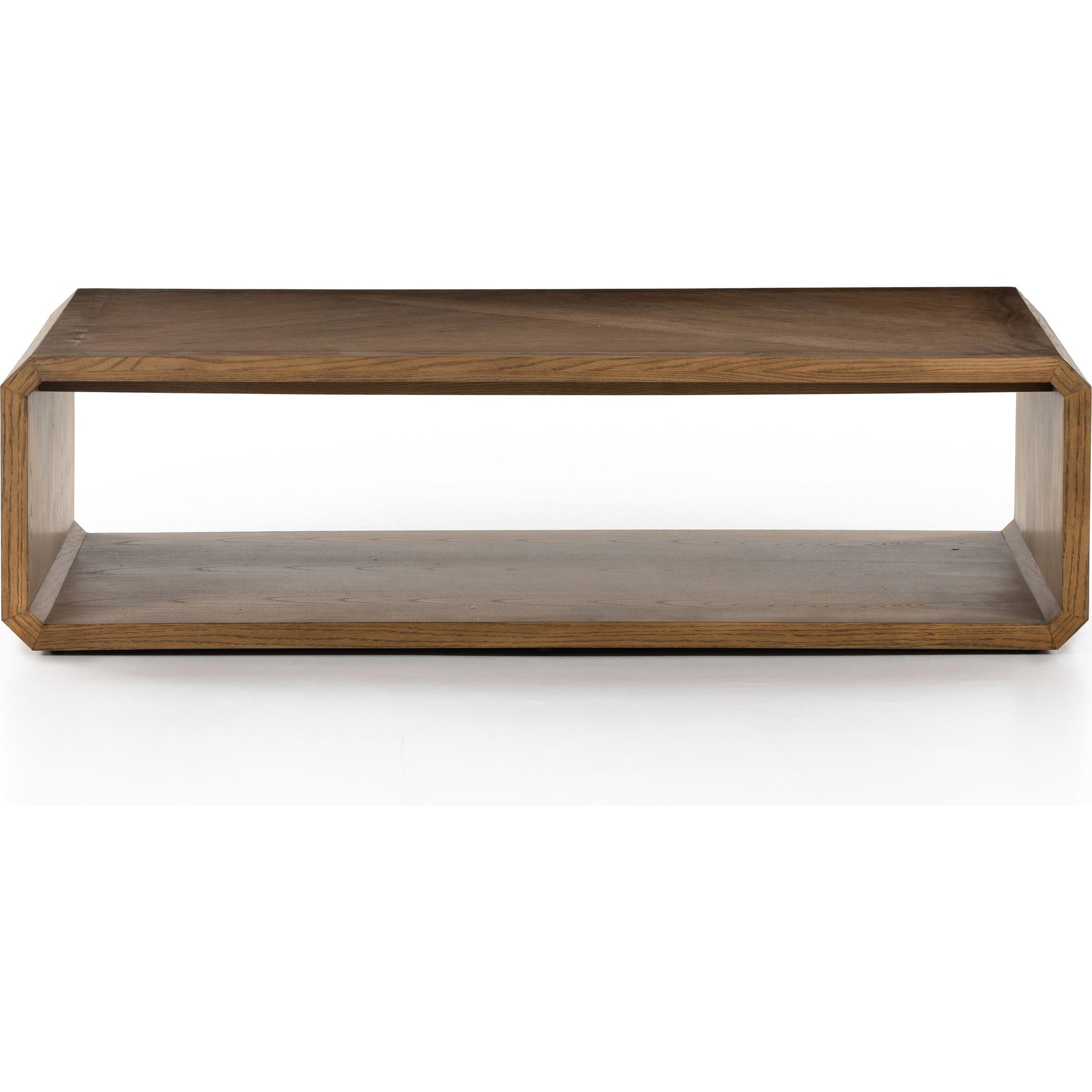 Caspian Coffee Table by Four Hands. Made from resawn, ash veneer in a transitional style.
