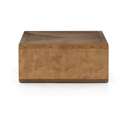 Caspian Coffee Table by Four Hands. Made from resawn, ash veneer in a transitional style.
