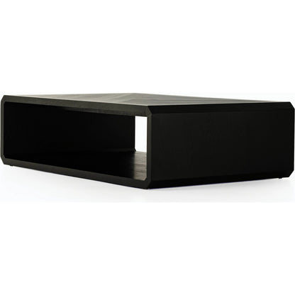 Caspian Coffee Table by Four Hands. Made from resawn, ash veneer in a transitional style.