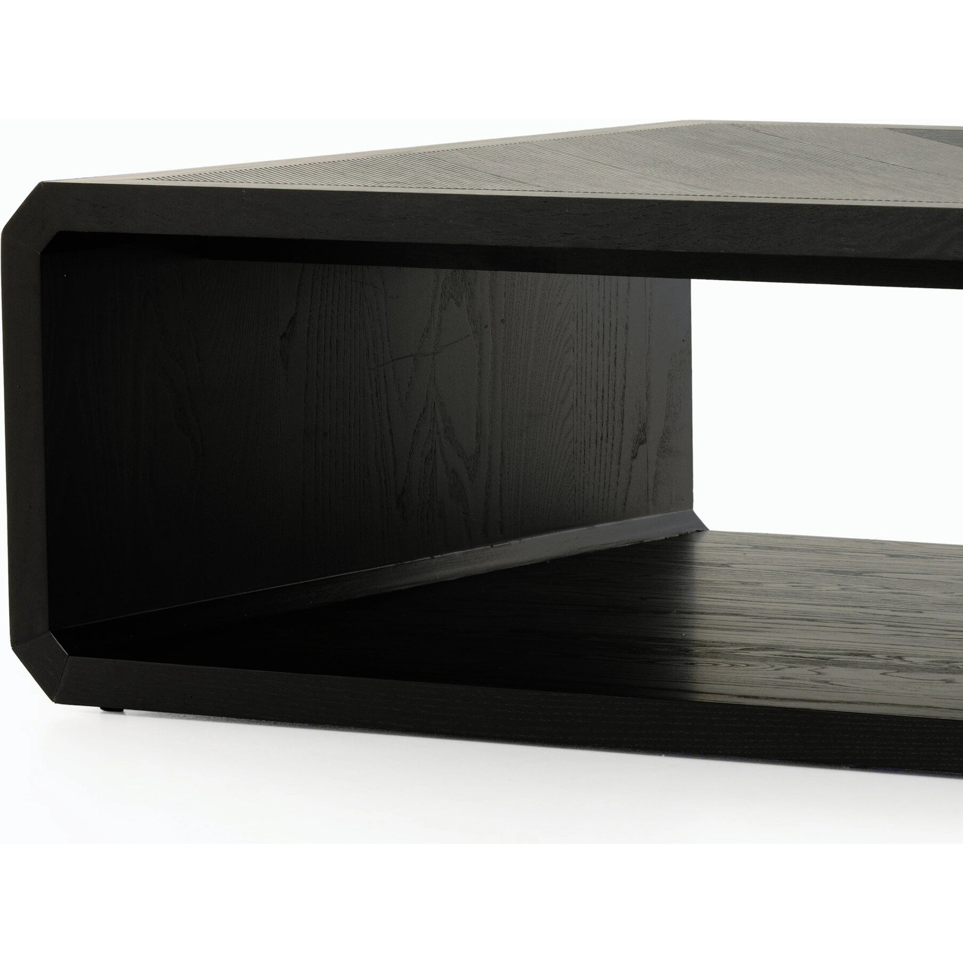 Caspian Coffee Table by Four Hands. Made from resawn, ash veneer in a transitional style.