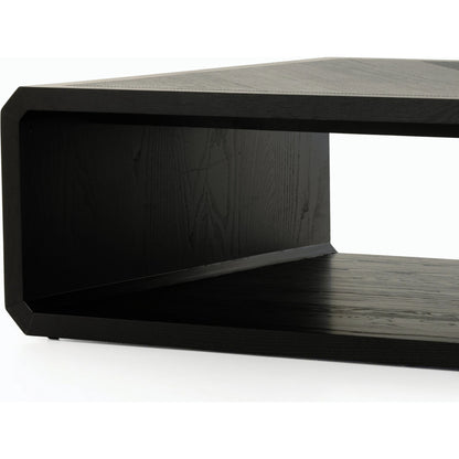 Caspian Coffee Table by Four Hands. Made from resawn, ash veneer in a transitional style.