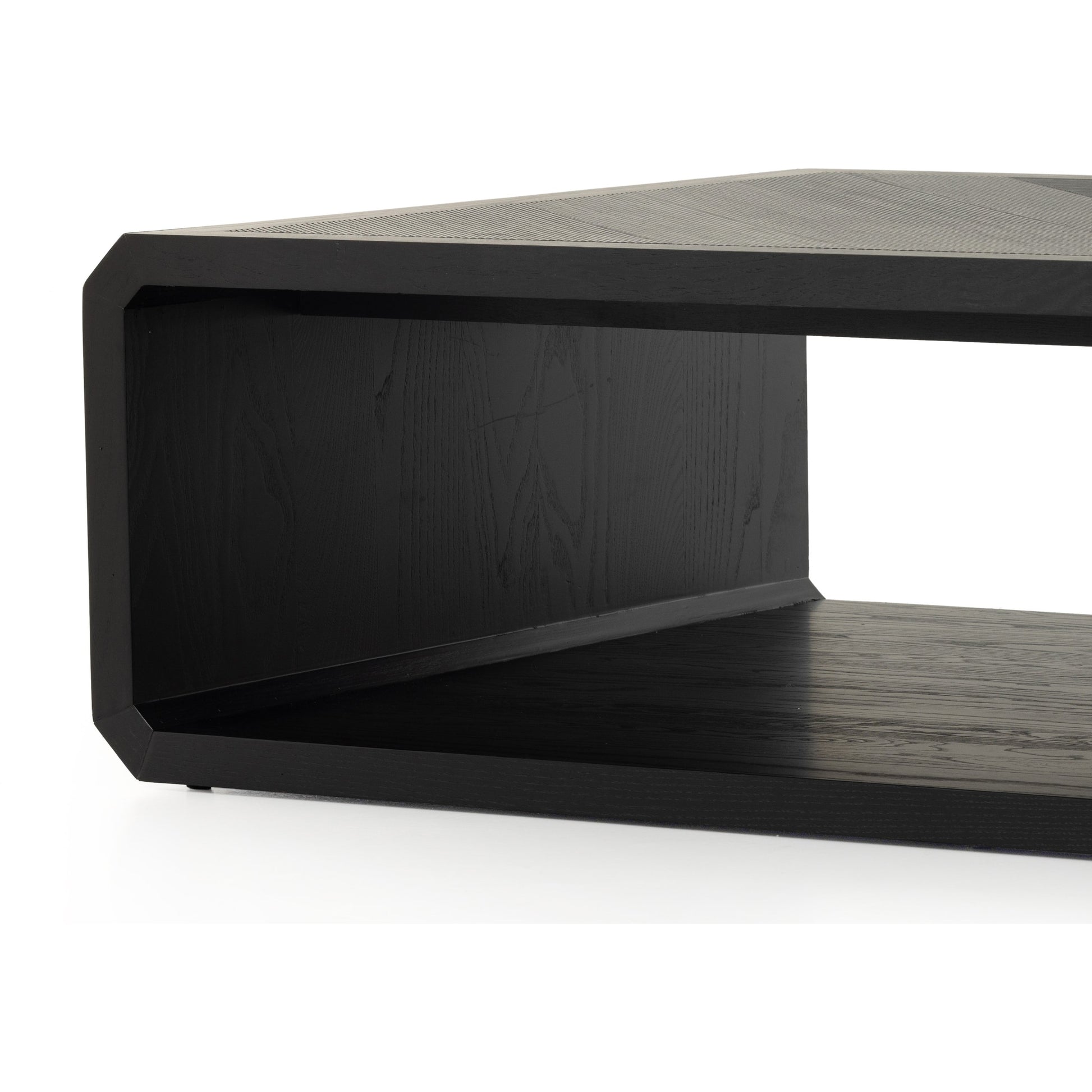 Caspian Coffee Table by Four Hands. Made from resawn, ash veneer in a transitional style.