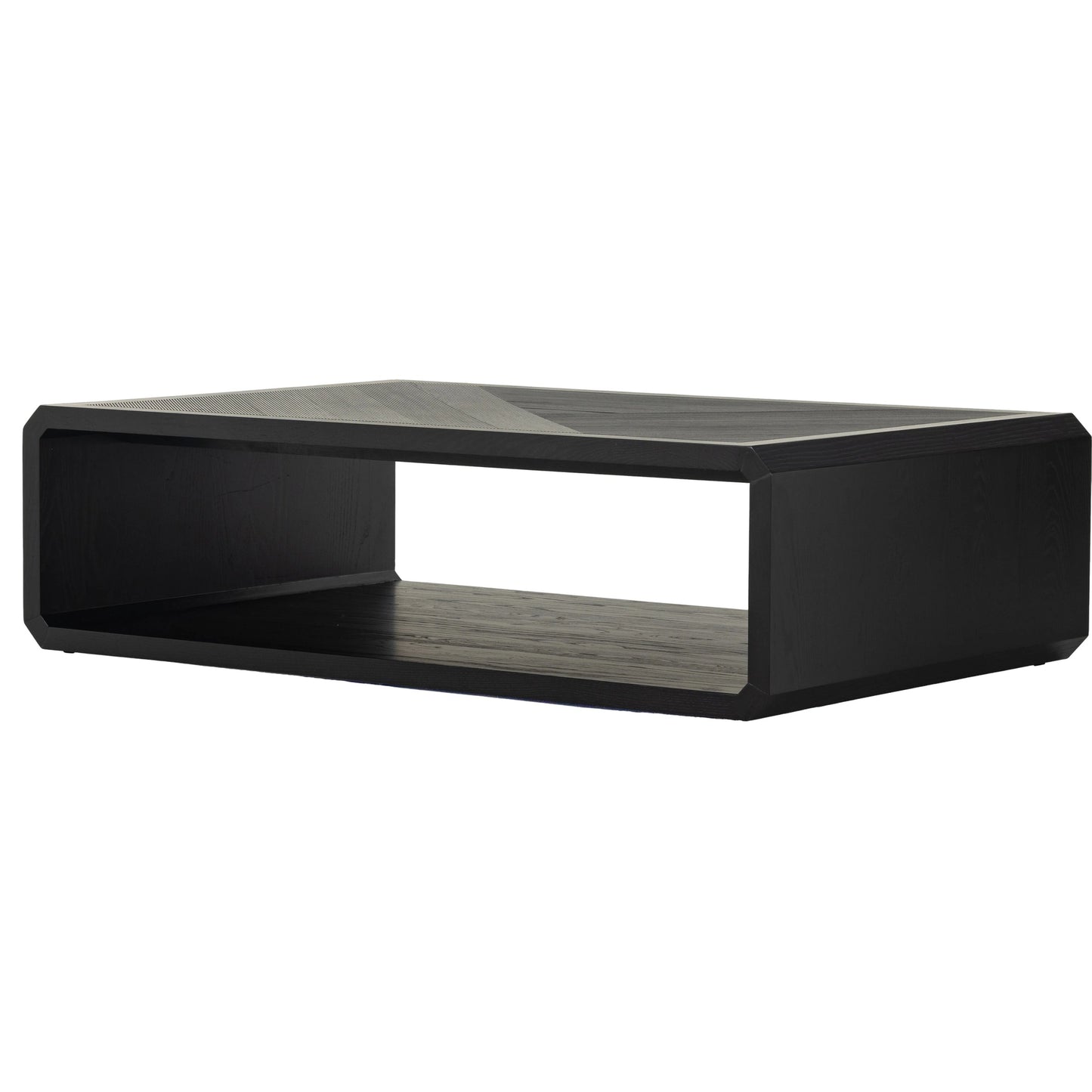 004 SI-1901113 | Additional Silo | Caspian Coffee Table by Four Hands. Made from resawn, ash veneer in a transitional style.