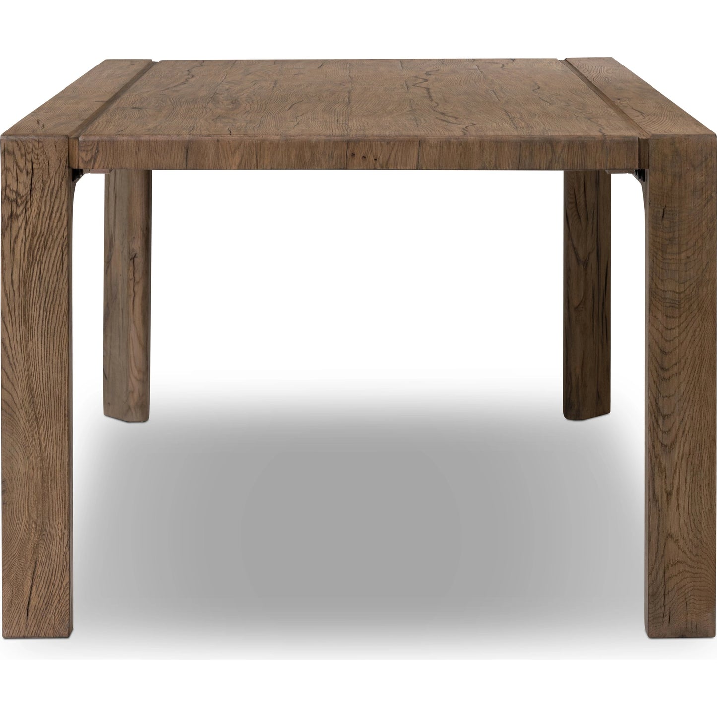 003 SI-2001462 | Additional Silo | Henry Dining Table by Four Hands in rustic grey. Made from thick oak veneer, solid reclaimed oak, engineered hardwood in a modern style.