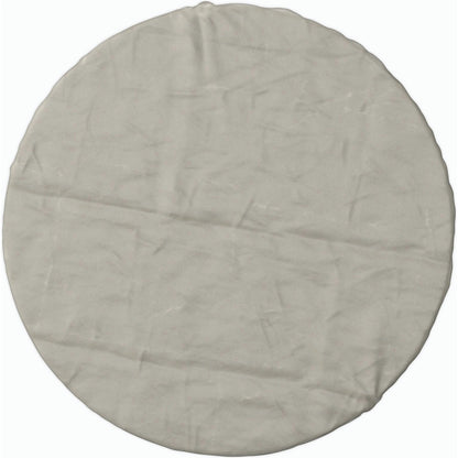 Weatherproof Outdoor Round Coffee Table Cover by Four Hands in baron grey, baron mesh and baron grey. Made from 100% polyester, 70% polyvinyl chloride (pvc), 30% polyester in a modern style.
