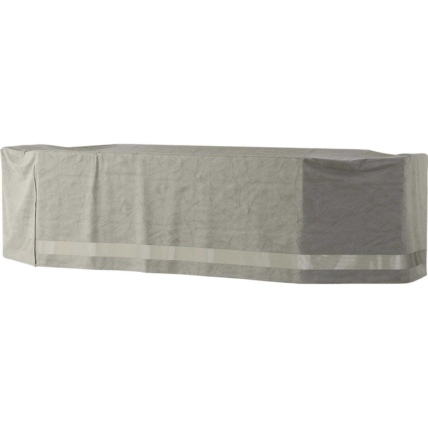 001 SI-2158583 | Primary Silo | Weatherproof Outdoor Dining Set Cover by Four Hands in baron grey, baron mesh and baron grey. Made from 100% polyester, 70% polyvinyl chloride (pvc), 30% polyester in a modern style.