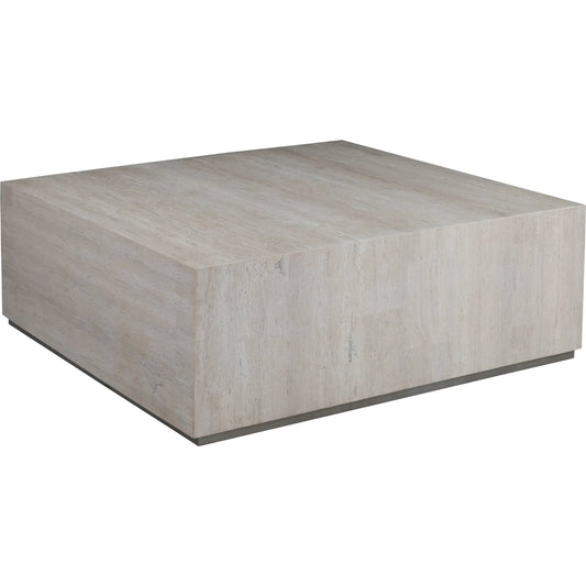 Cassio Square Cocktail Table by Artistica Home in creamy white. Made from unique in a unique style.