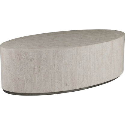 Cassio Oval Cocktail Table by Artistica Home in creamy white. Made from unique in a unique style.