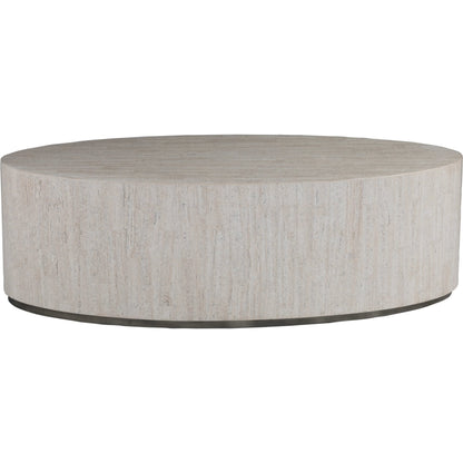 Cassio Oval Cocktail Table by Artistica Home in creamy white. Made from unique in a unique style.