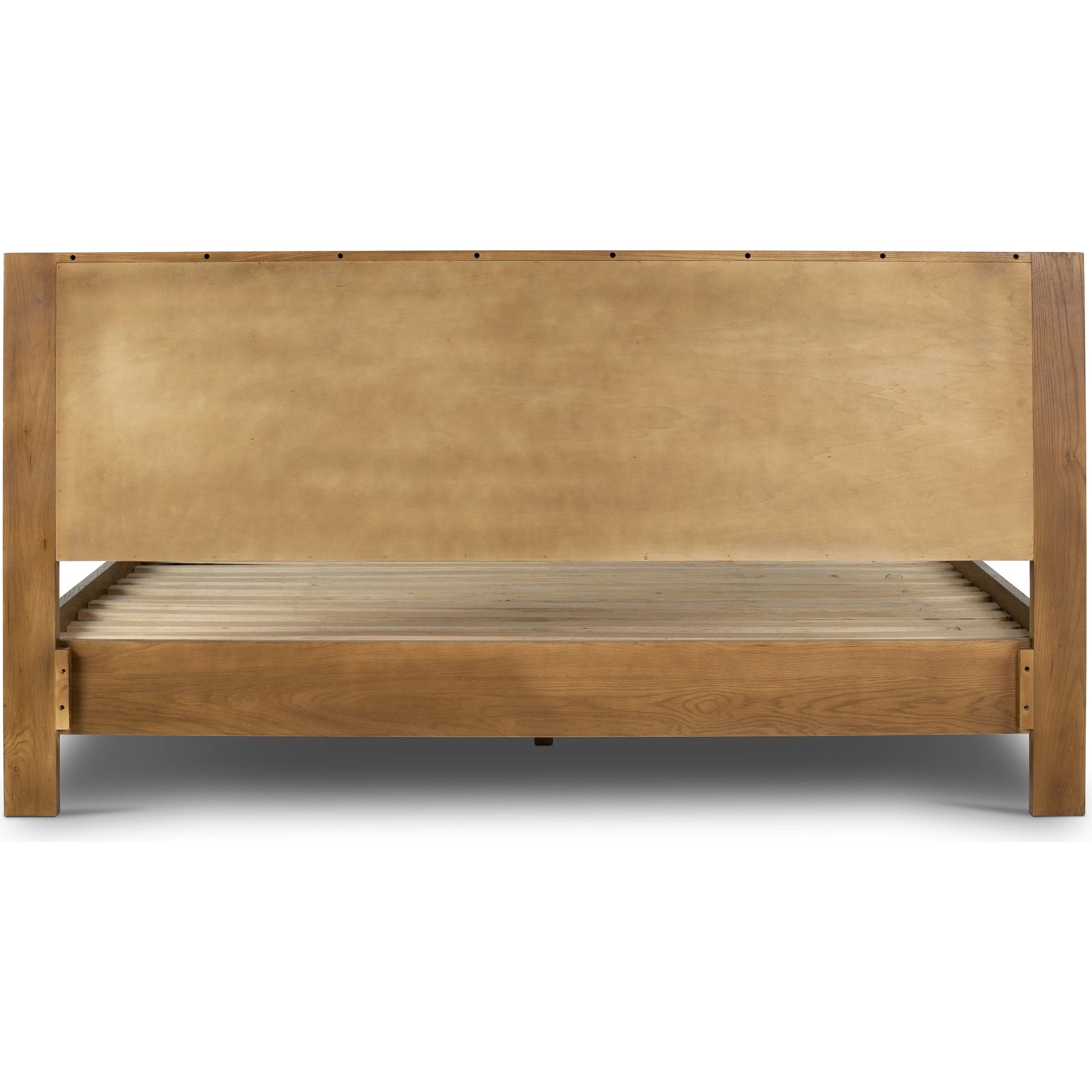 Meadow Bed by Four Hands in tawny oak. Made from oak veneer in a modern style.