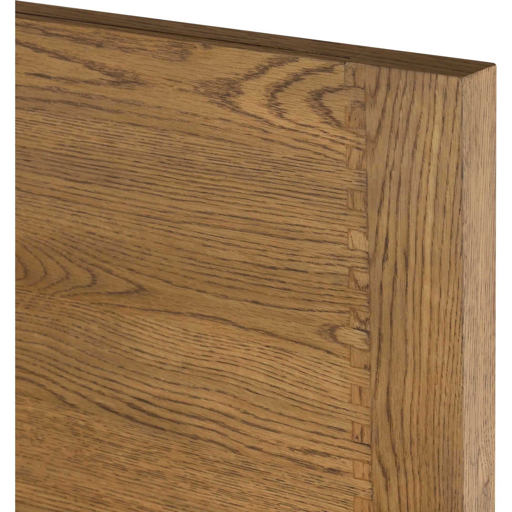 Meadow Bed by Four Hands in tawny oak. Made from oak veneer in a modern style.