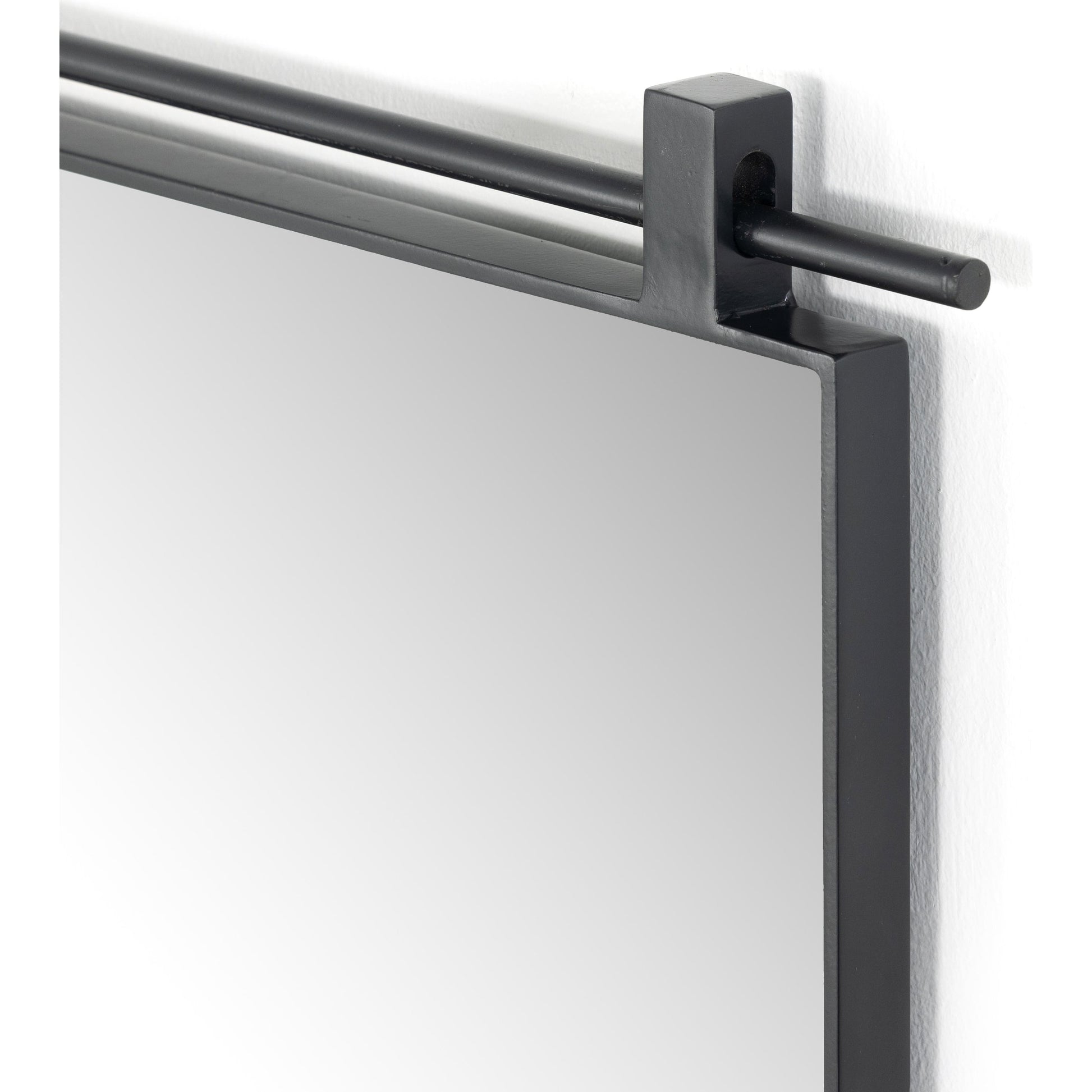 Chico Small Arch Mirror by Four Hands. Made from iron, engineered hardwood, mirror in a cottage & farmhouse style.