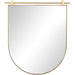 Chico Small Arch Mirror by Four Hands. Made from iron, engineered hardwood, mirror in a cottage & farmhouse style.