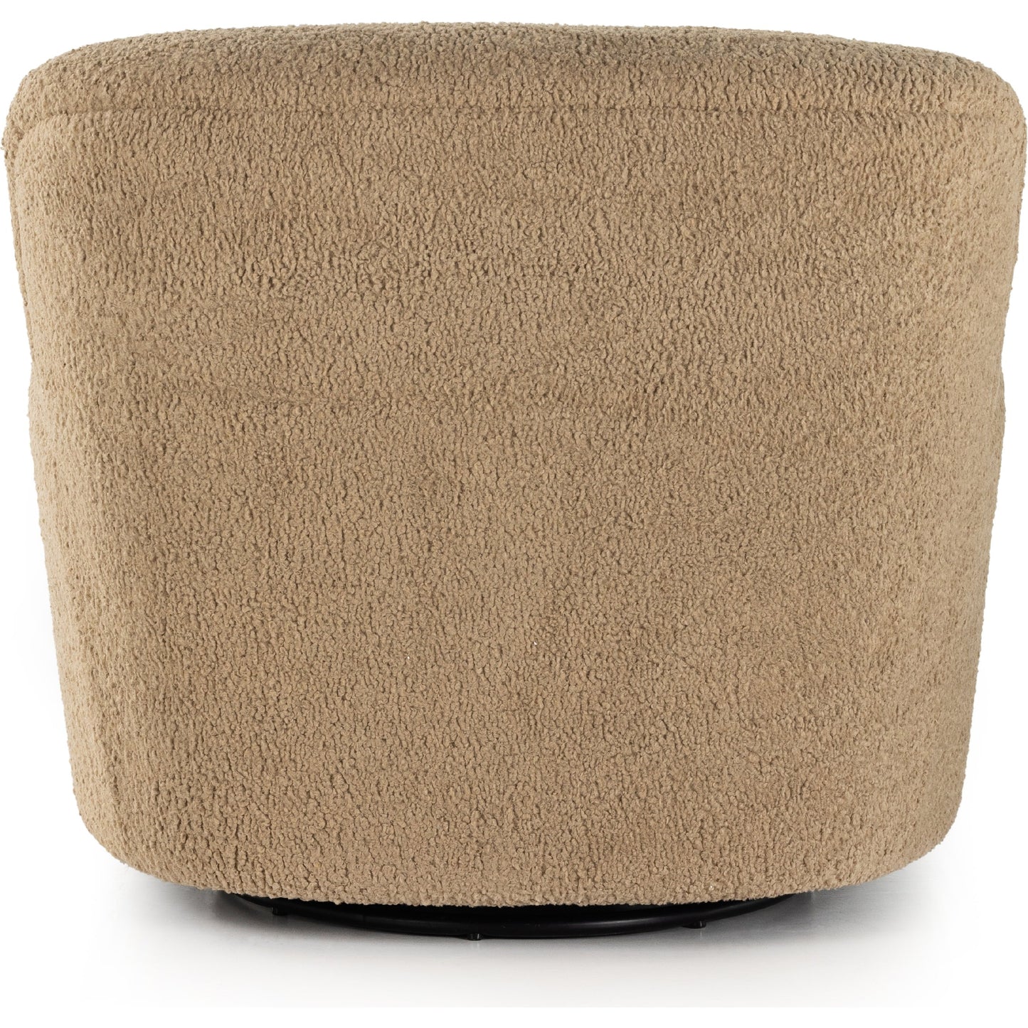 005 SI-1902880 | Additional Silo | Kadon Swivel Chair by Four Hands in sheepskin camel. Made from 100% polyester, eucalyptus plywood, 100% polypropylene in a modern style.