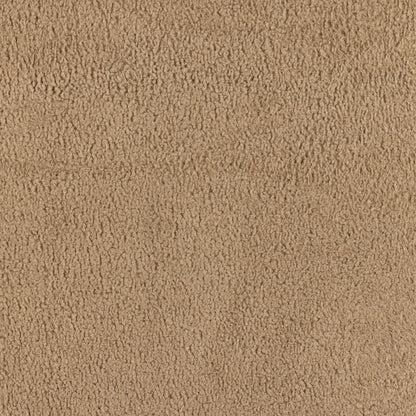 Kadon Swivel Chair by Four Hands in sheepskin camel. Made from 100% polyester, eucalyptus plywood, 100% polypropylene in a modern style.