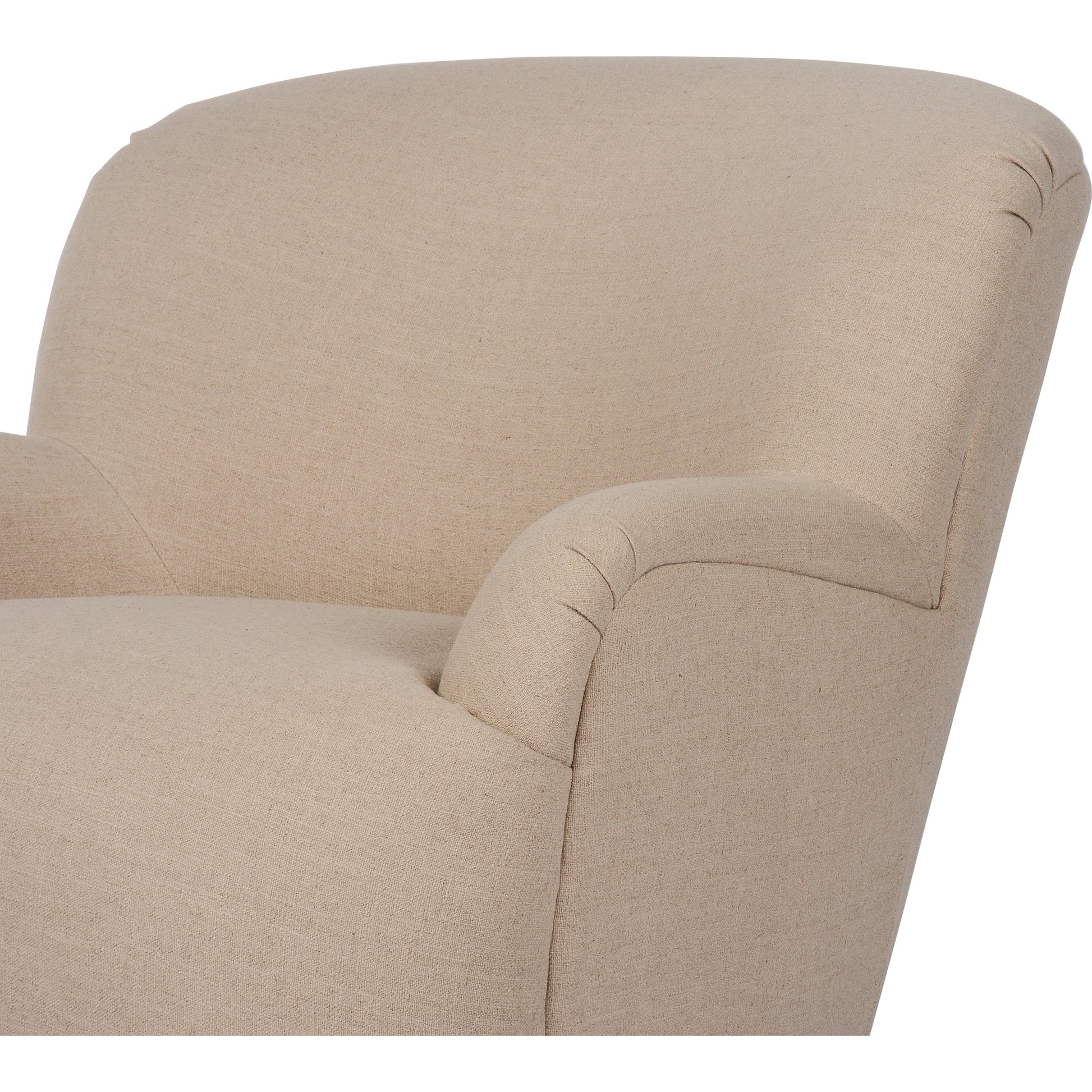 Kadon Swivel Chair by Four Hands in sheepskin camel. Made from 100% polyester, eucalyptus plywood, 100% polypropylene in a modern style.